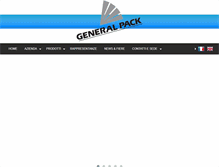 Tablet Screenshot of generalpack.it